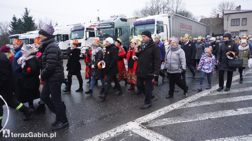 Orszak Trzech Króli przeszedł przez Gąbin.