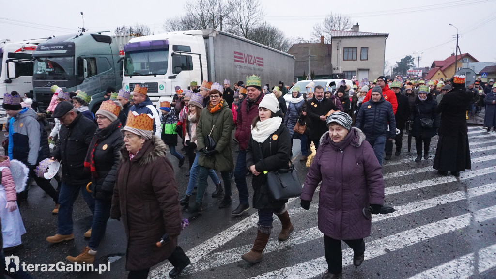 Orszak Trzech Króli przeszedł przez Gąbin.