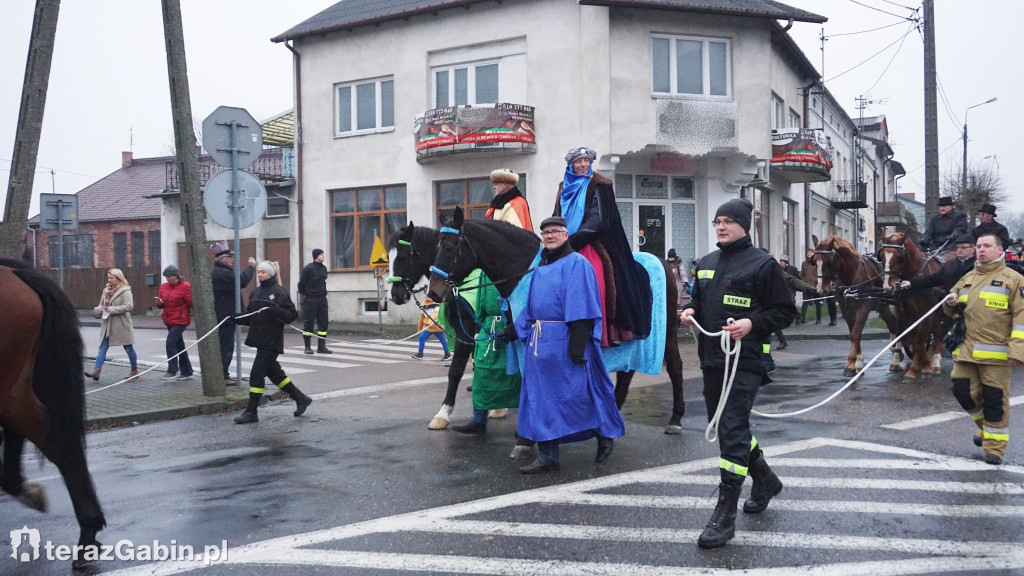 Orszak Trzech Króli przeszedł przez Gąbin.