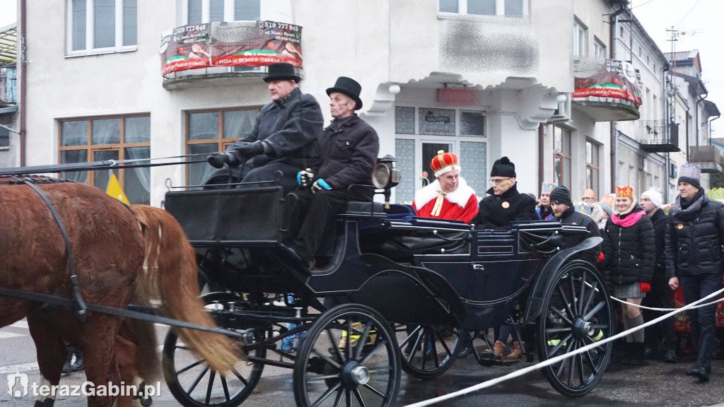 Orszak Trzech Króli przeszedł przez Gąbin.