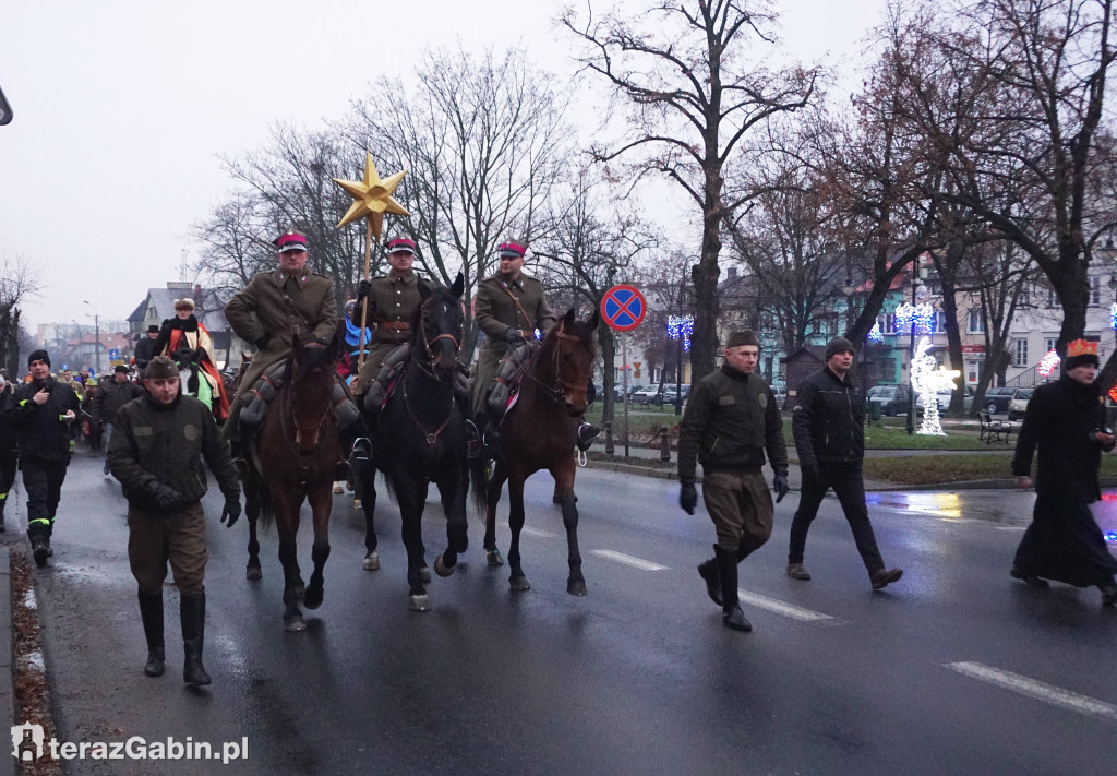 Orszak Trzech Króli przeszedł przez Gąbin.