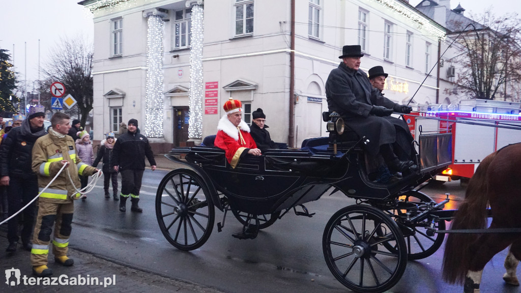 Orszak Trzech Króli przeszedł przez Gąbin.