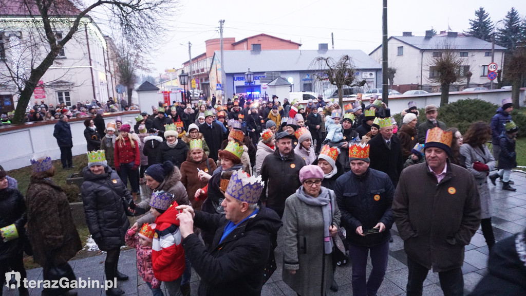Orszak Trzech Króli przeszedł przez Gąbin.