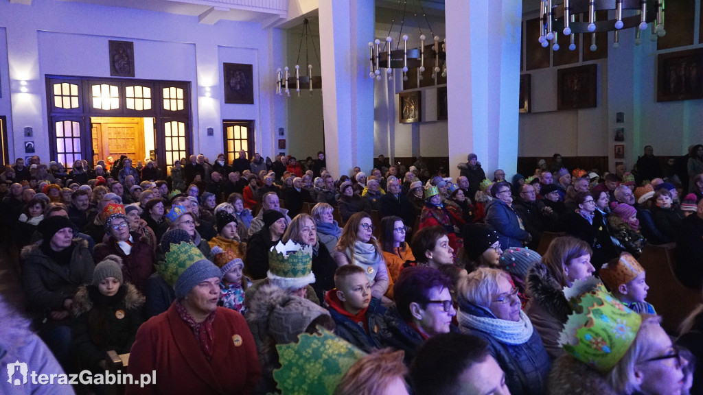 Orszak Trzech Króli przeszedł przez Gąbin.