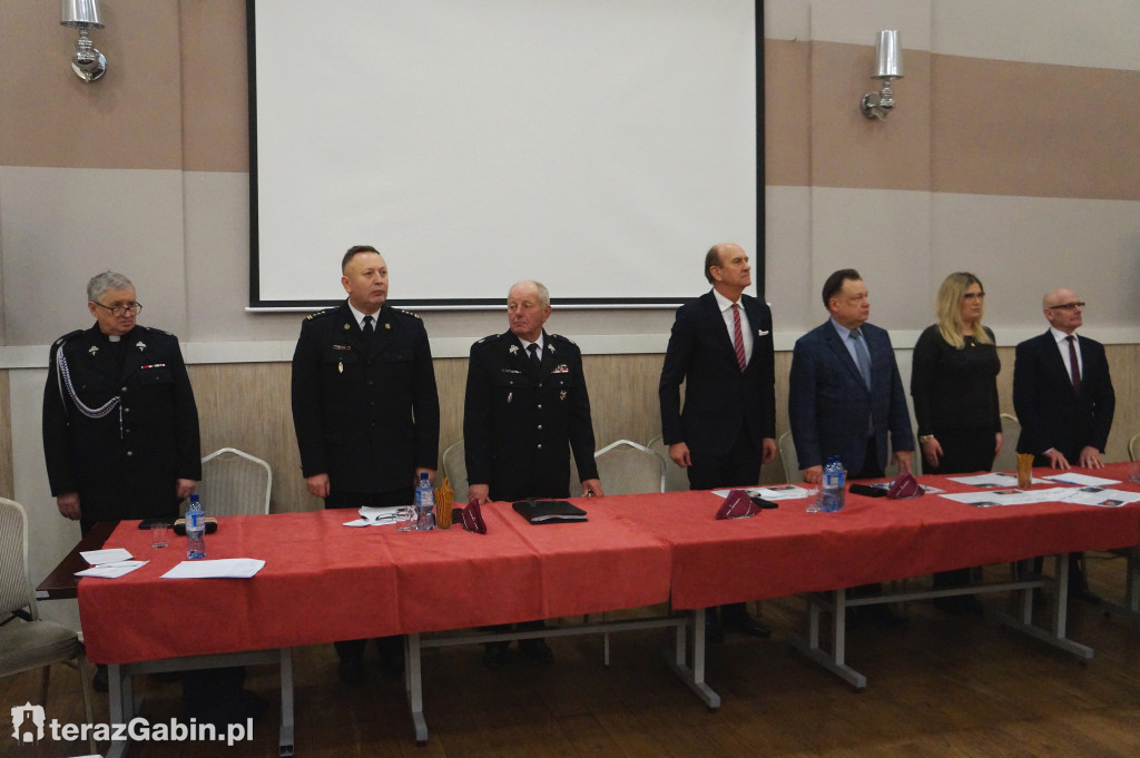 Strażacy z Gąbina podsumowali miniony rok.