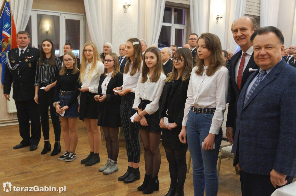 Strażacy z Gąbina podsumowali miniony rok.