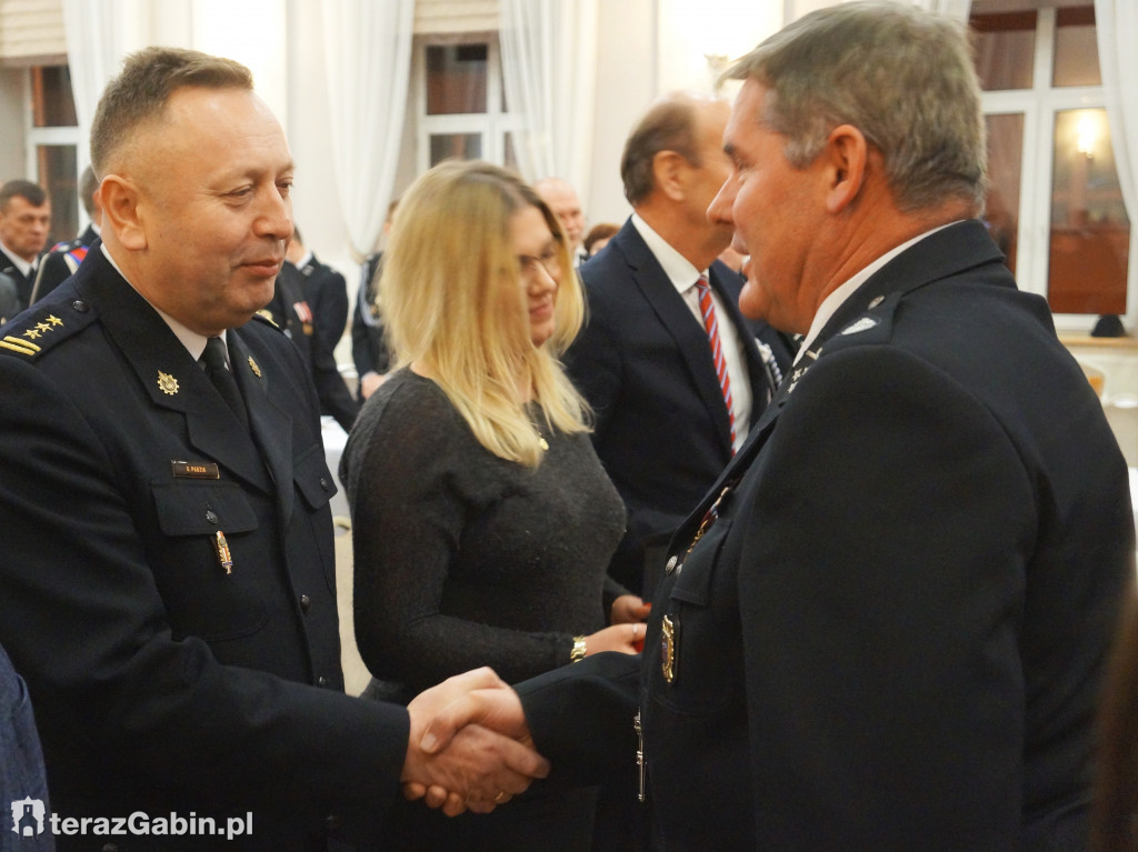 Strażacy z Gąbina podsumowali miniony rok.