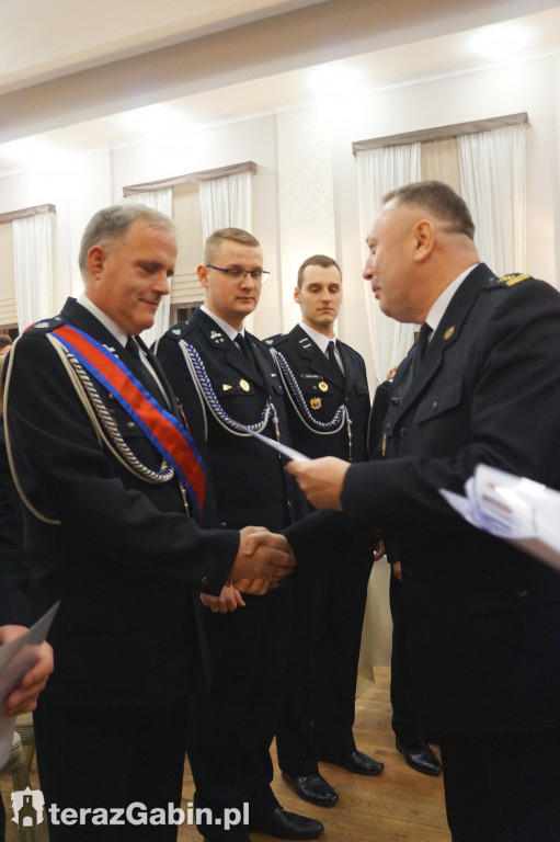 Strażacy z Gąbina podsumowali miniony rok.