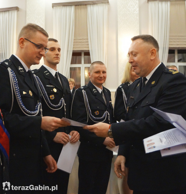 Strażacy z Gąbina podsumowali miniony rok.