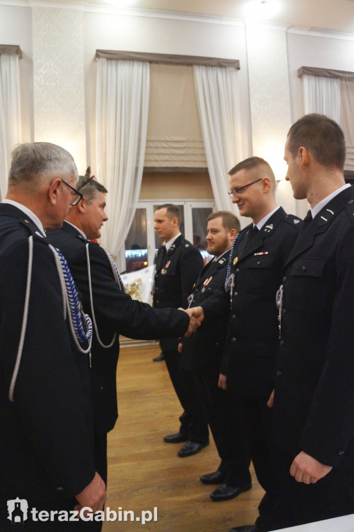 Strażacy z Gąbina podsumowali miniony rok.