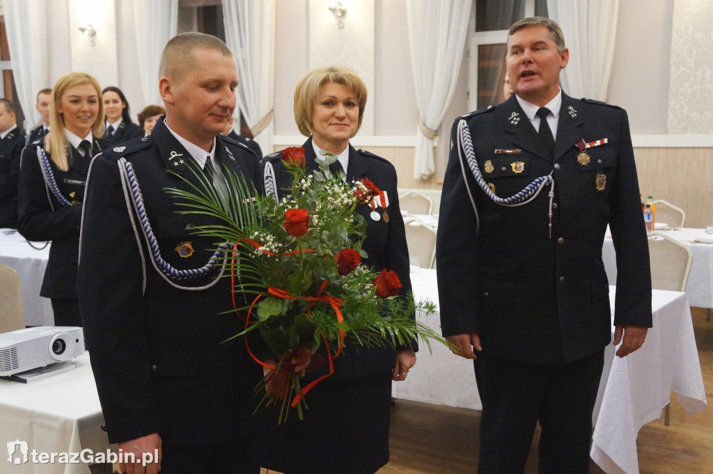 Strażacy z Gąbina podsumowali miniony rok.