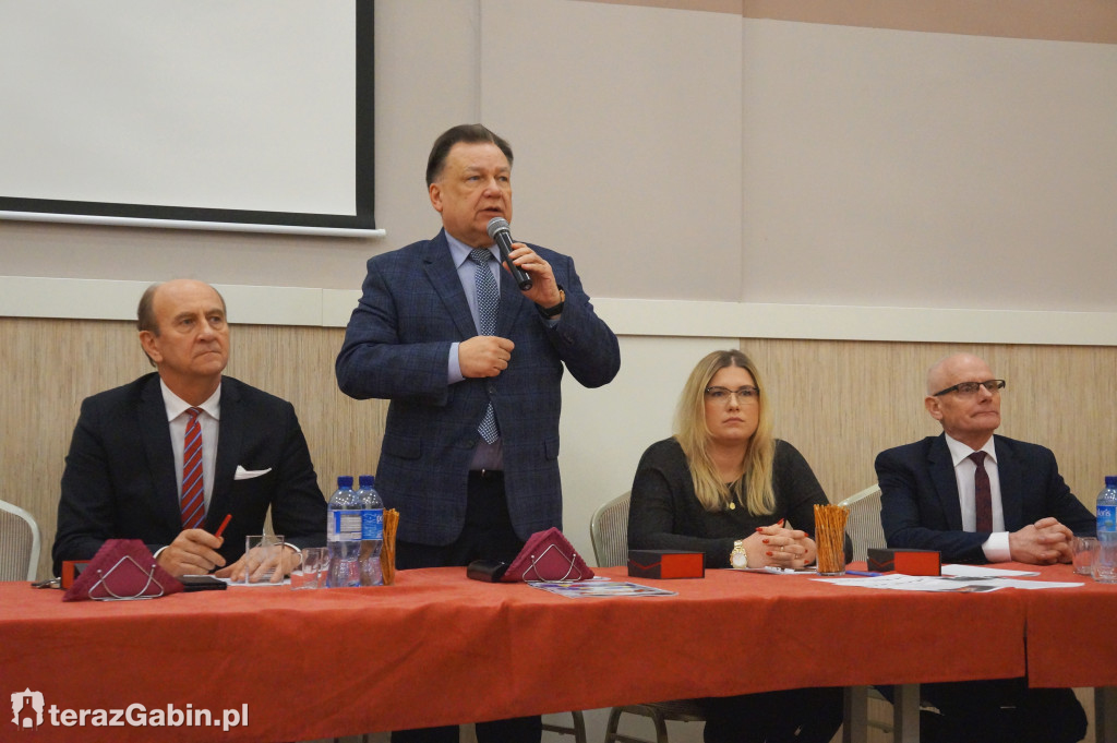 Strażacy z Gąbina podsumowali miniony rok.