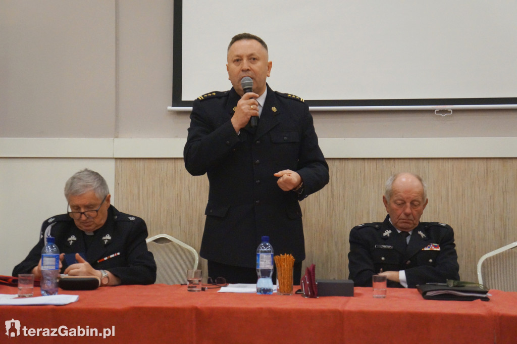 Strażacy z Gąbina podsumowali miniony rok.