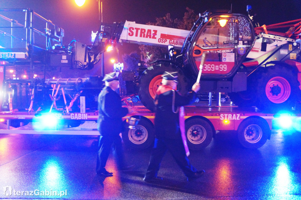 Strażacy z Gąbina podsumowali miniony rok.