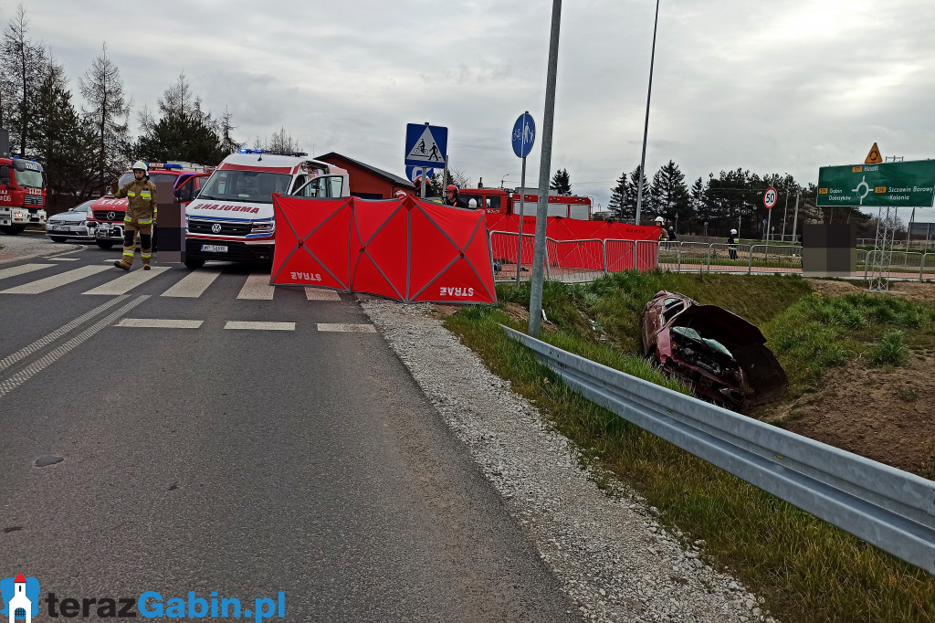 Wypadek na Koszelewskiej. Nie żyje mężczyzna.