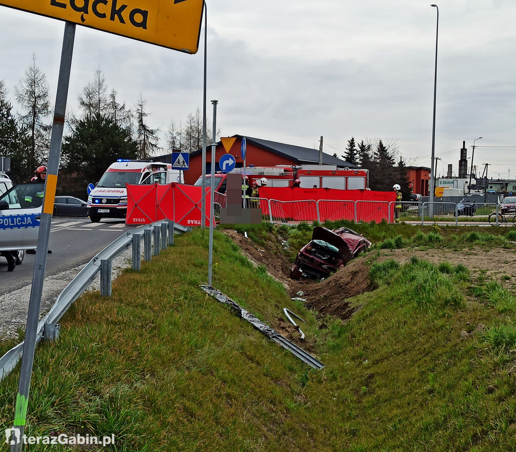Wypadek na Koszelewskiej. Nie żyje mężczyzna.