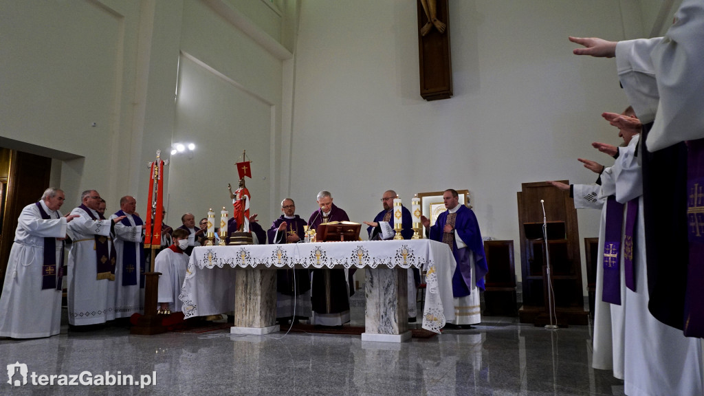 Gąbin pożegnał Księdza Proboszcza.