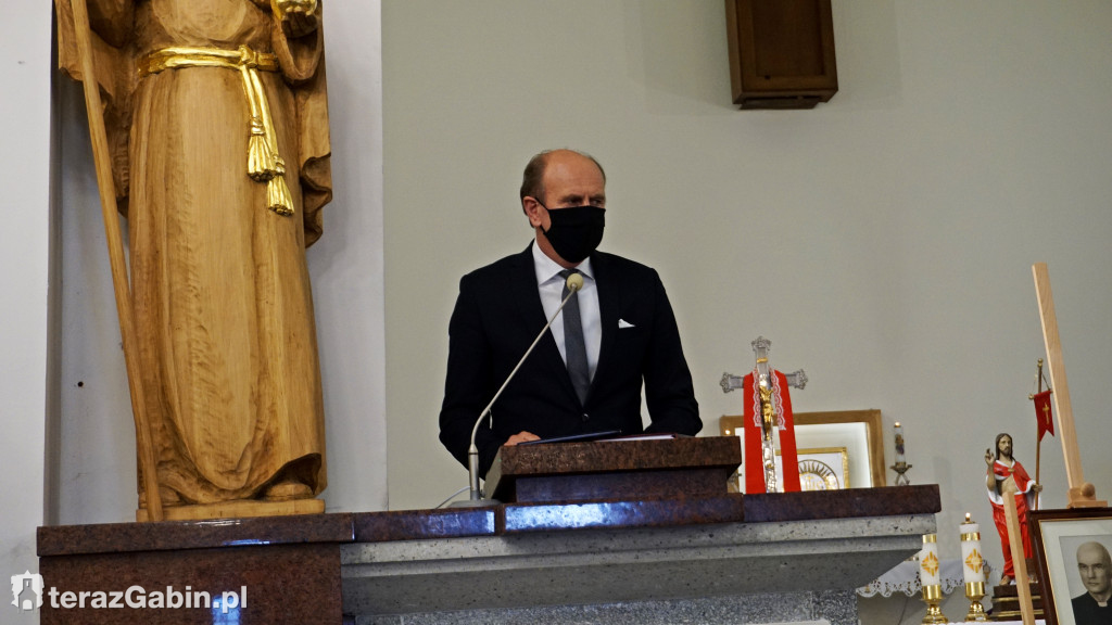 Gąbin pożegnał Księdza Proboszcza.