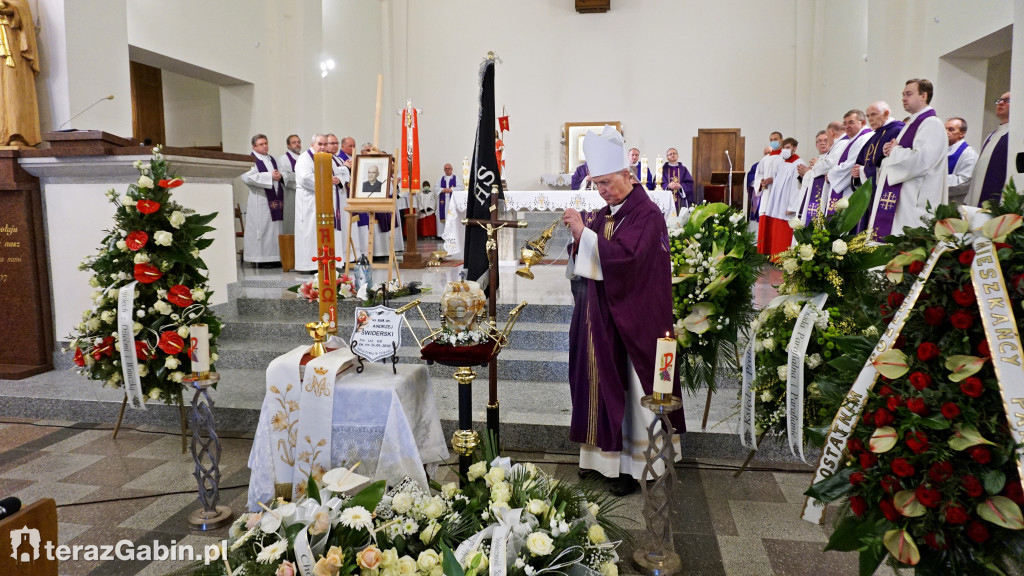 Gąbin pożegnał Księdza Proboszcza.