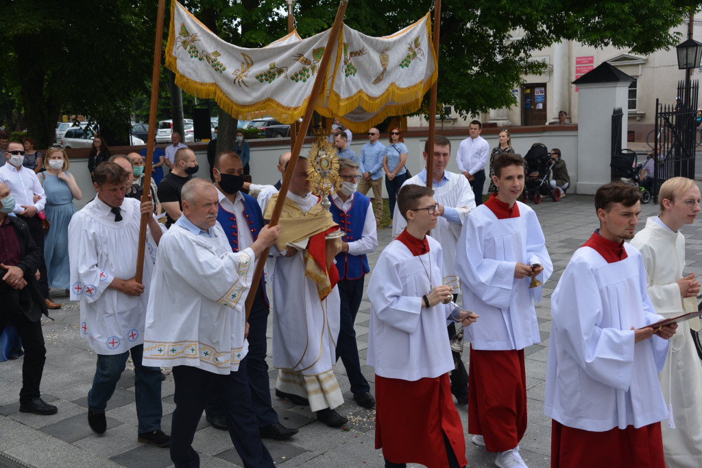 Boże Ciało w Gąbinie.
