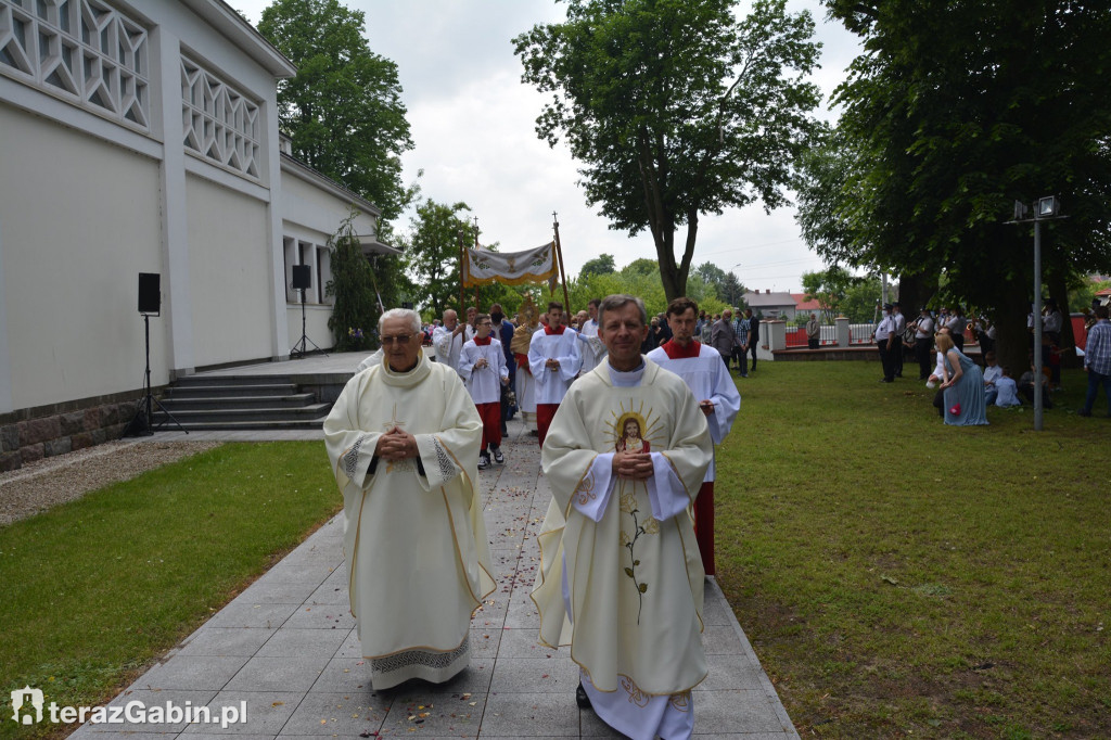 Boże Ciało w Gąbinie.