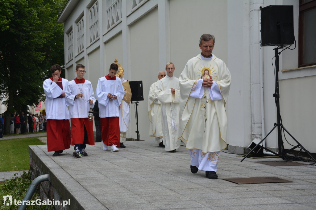 Boże Ciało w Gąbinie.