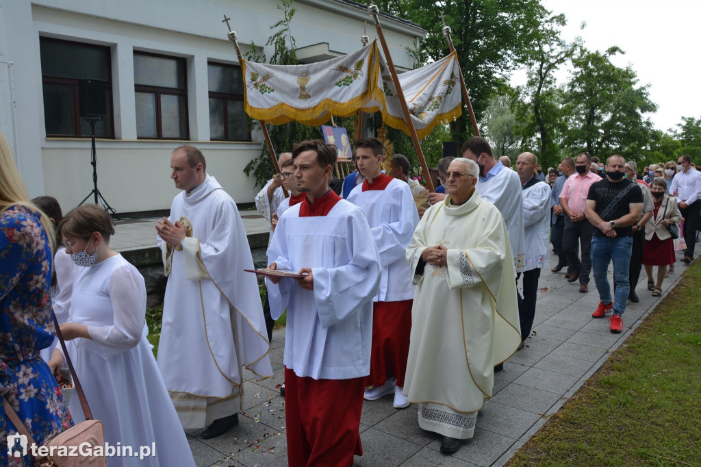 Boże Ciało w Gąbinie.