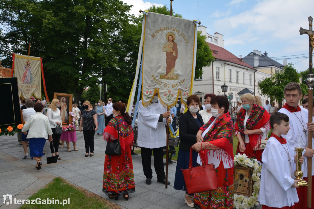 Boże Ciało w Gąbinie.