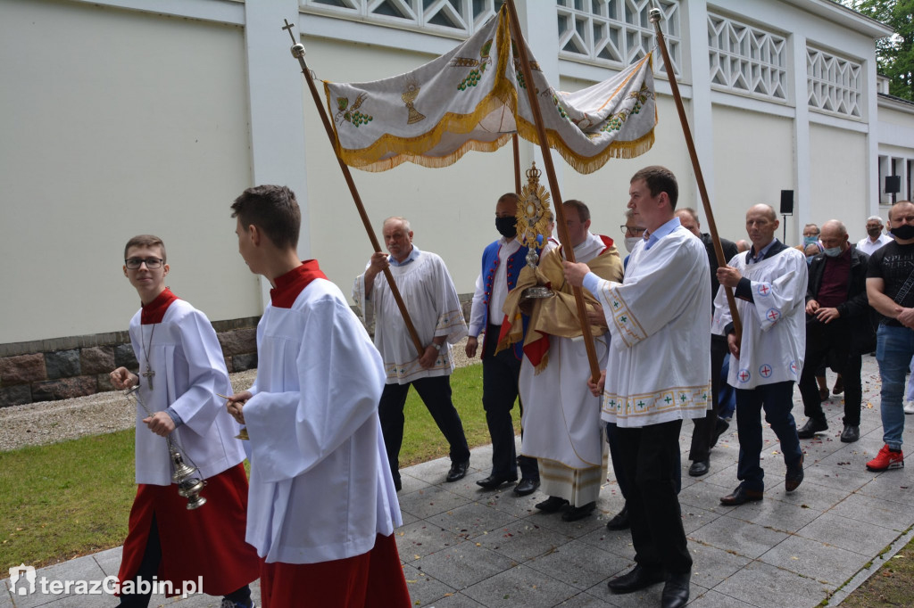 Boże Ciało w Gąbinie.