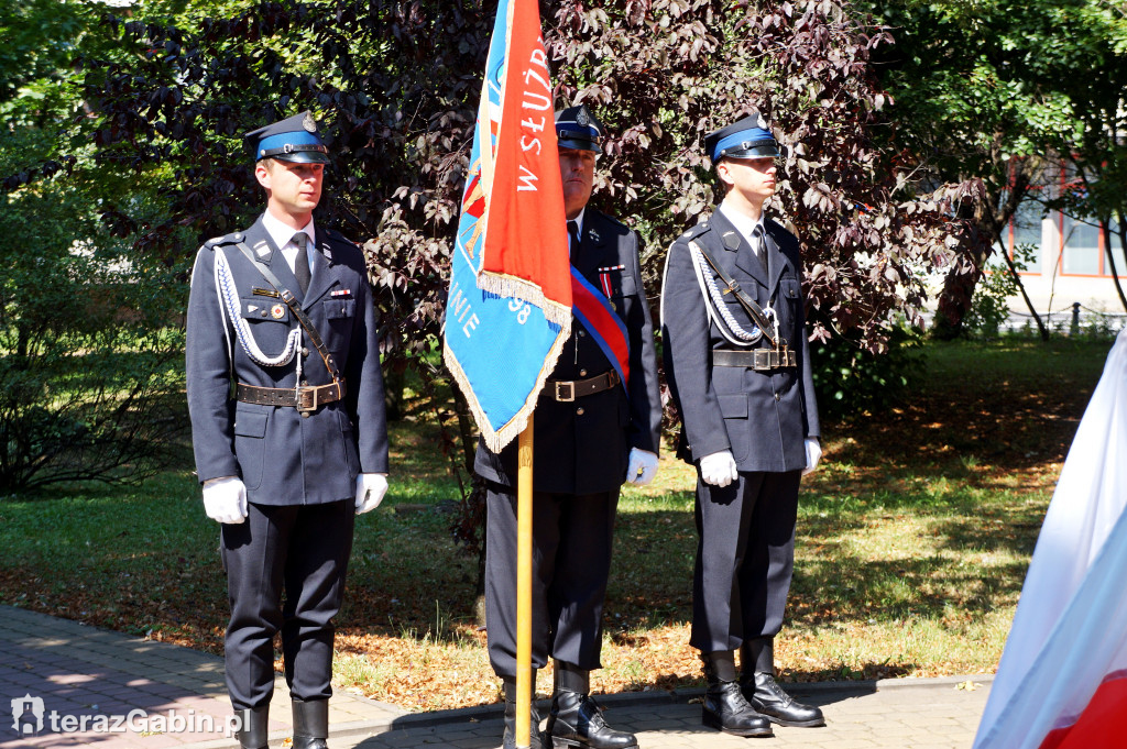 Obchody 100 rocznicy Bitwy Warszawskiej w Gąbinie.