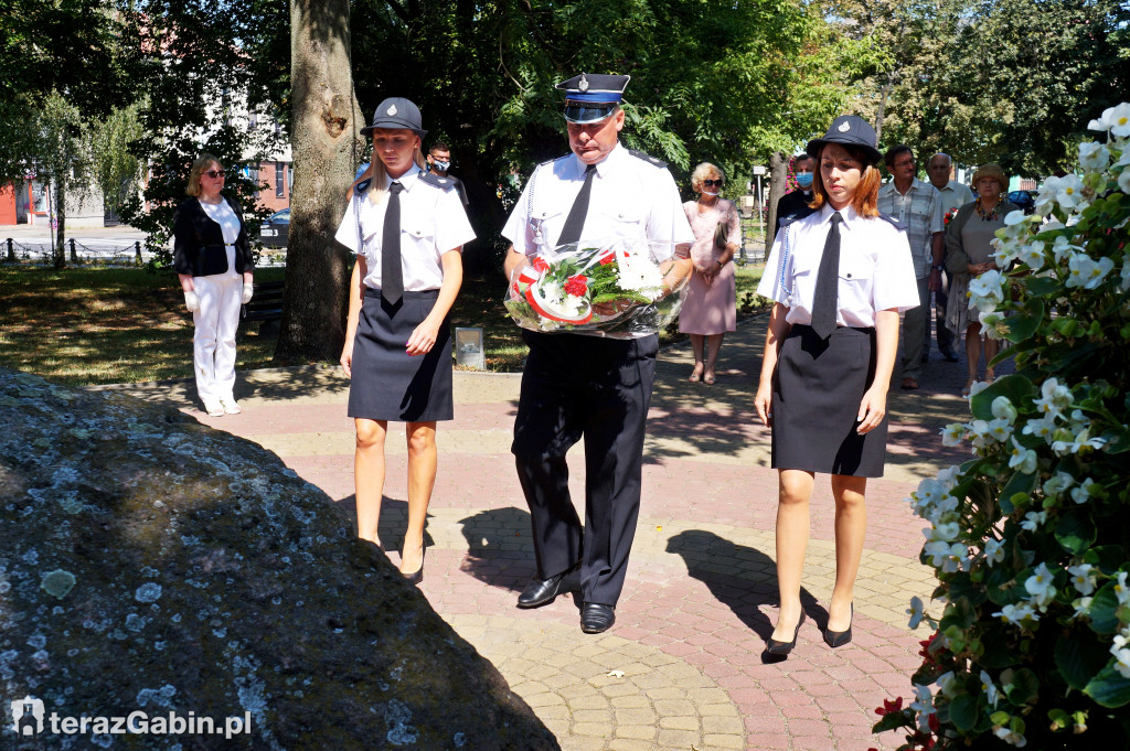 Obchody 100 rocznicy Bitwy Warszawskiej w Gąbinie.