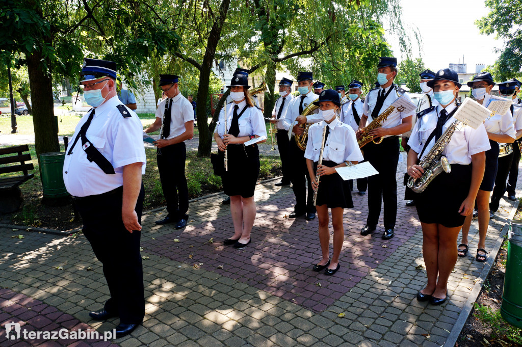 Obchody 100 rocznicy Bitwy Warszawskiej w Gąbinie.