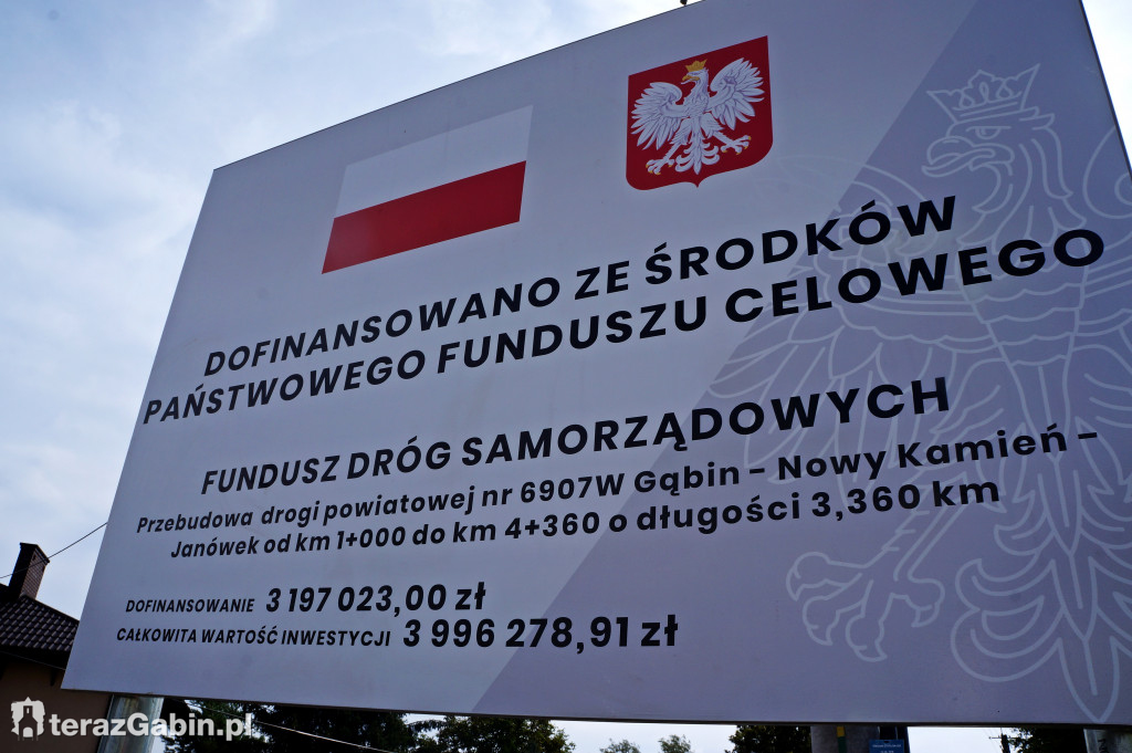 Otwarcie drogi do Kamienia.