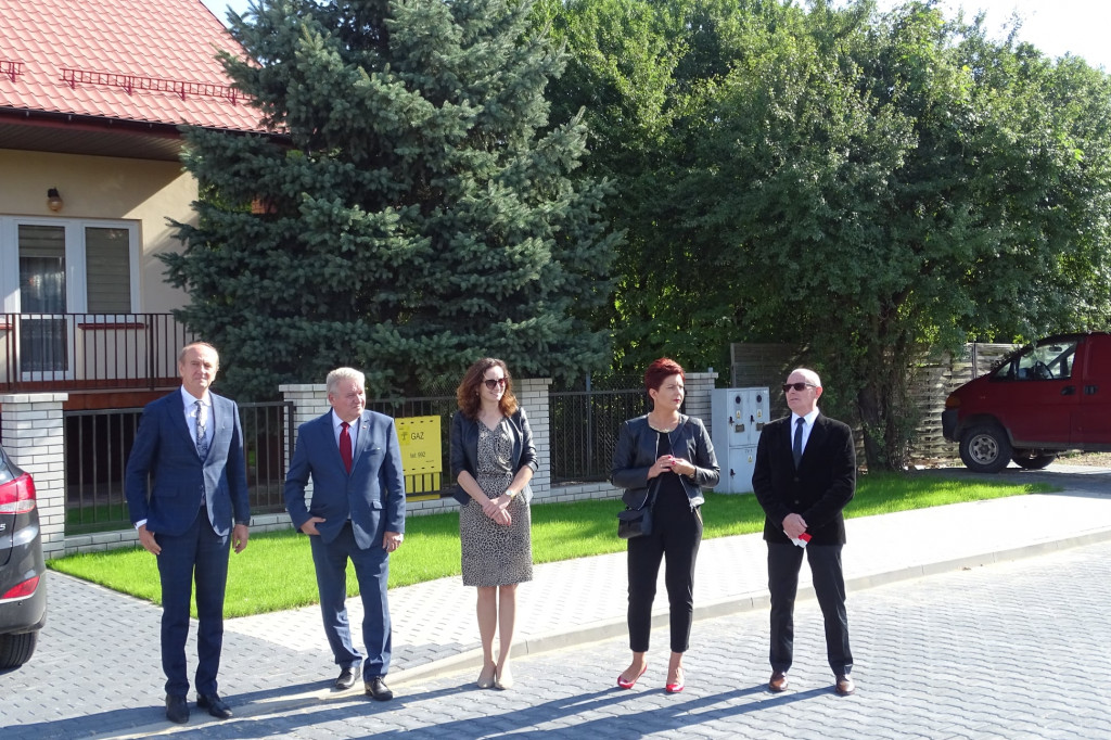 Ulica Różana oddana po remoncie.
