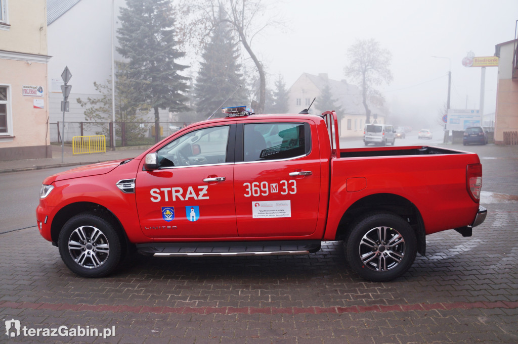 Nowe wozy strażaków z OSP Gąbin.