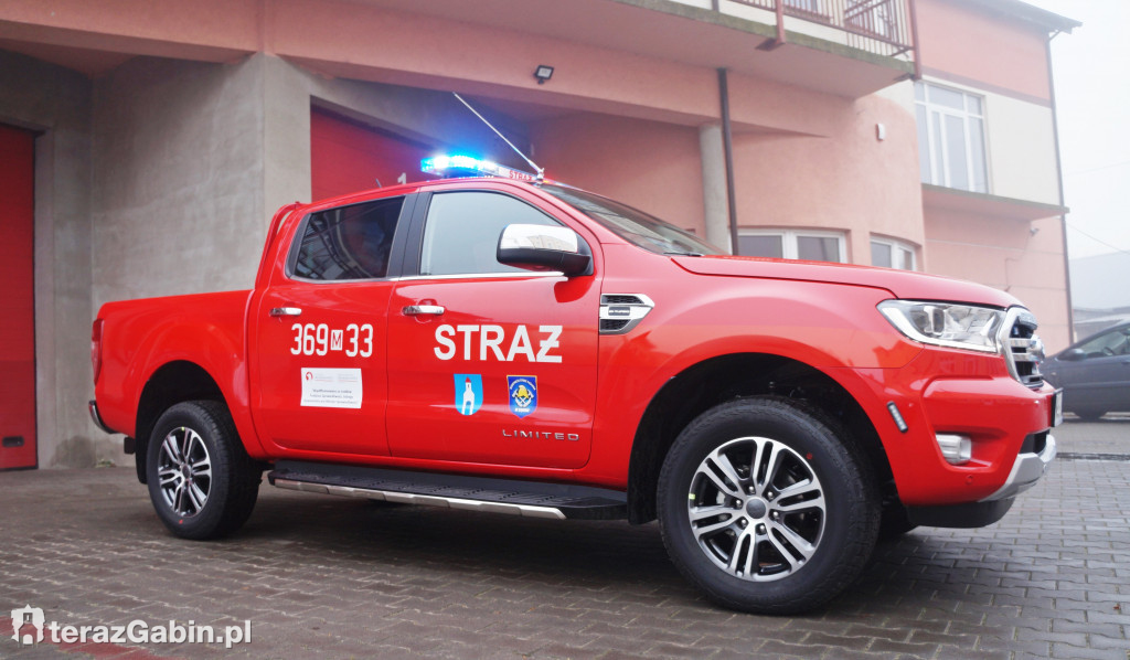 Nowe wozy strażaków z OSP Gąbin.