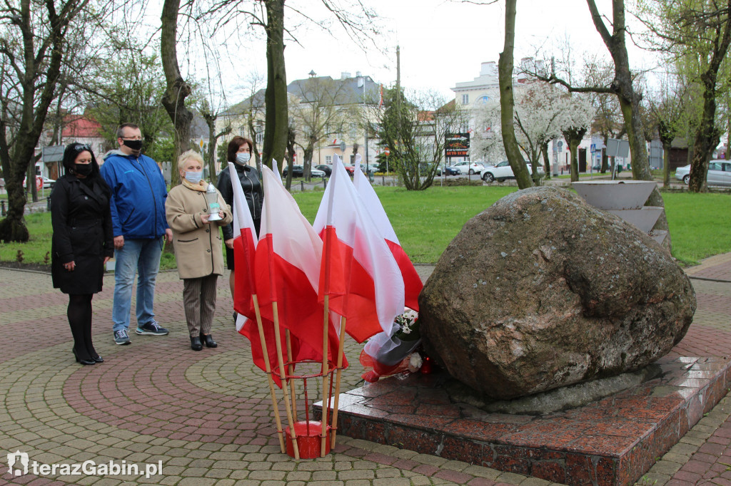Skromne obchody 3 maja w Gąbinie.