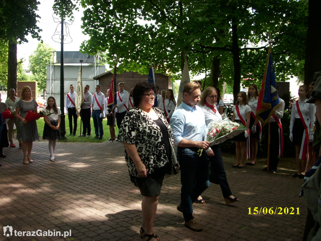 Obchody 80 rocznicy rozstrzelania mieszkańców Gąbina i okolic.