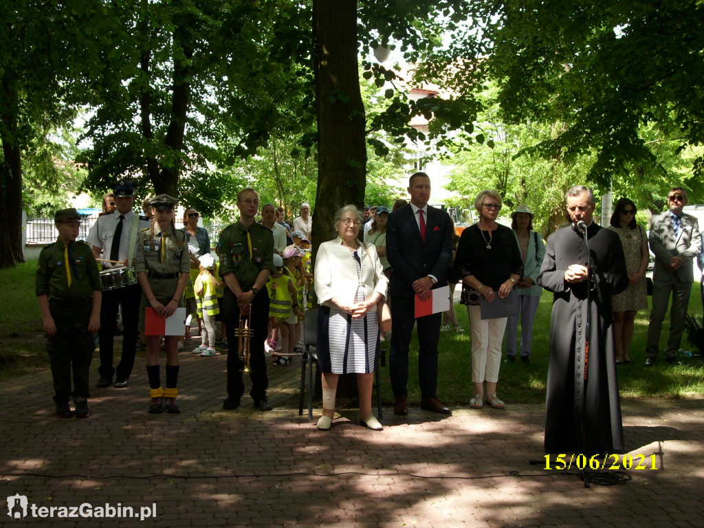 Obchody 80 rocznicy rozstrzelania mieszkańców Gąbina i okolic.