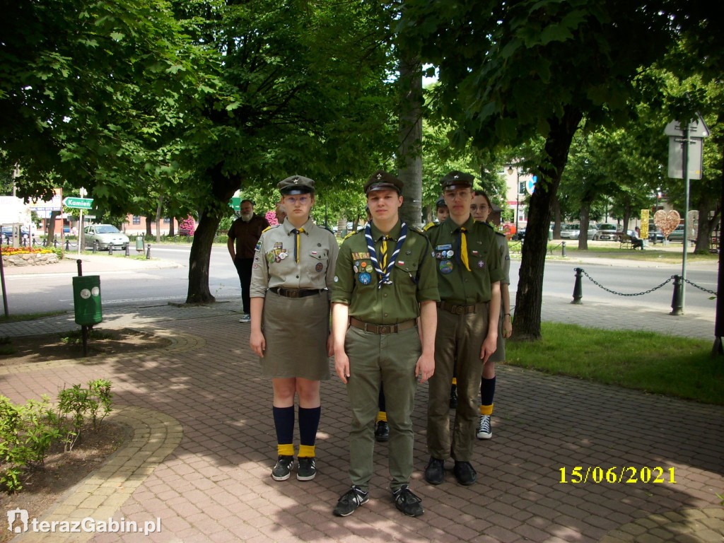 Obchody 80 rocznicy rozstrzelania mieszkańców Gąbina i okolic.