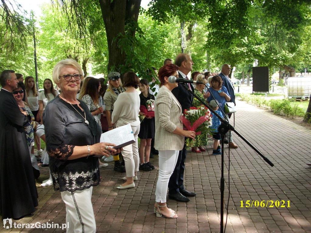 Obchody 80 rocznicy rozstrzelania mieszkańców Gąbina i okolic.