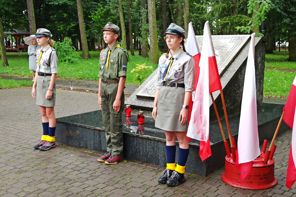 Gąbin uczcił 77 rocznicę wybuchu Powstania Warszawskiego.