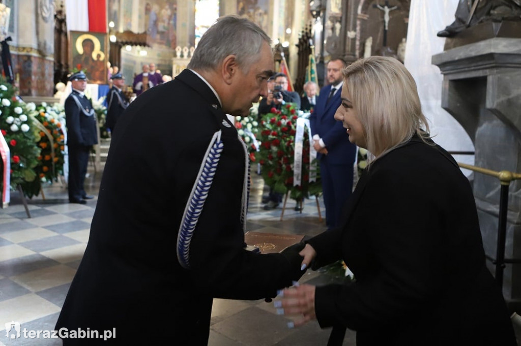 Tłumy żegnały Starostę Płockiego.