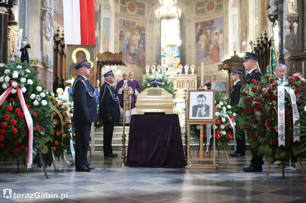 Tłumy żegnały Starostę Płockiego.