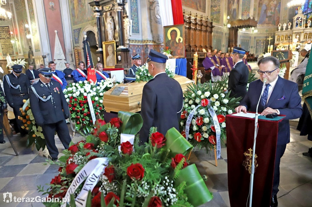 Tłumy żegnały Starostę Płockiego.