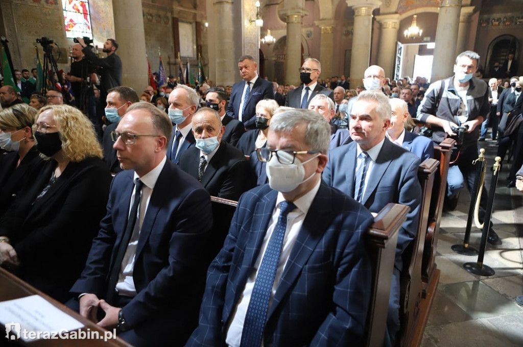 Tłumy żegnały Starostę Płockiego.