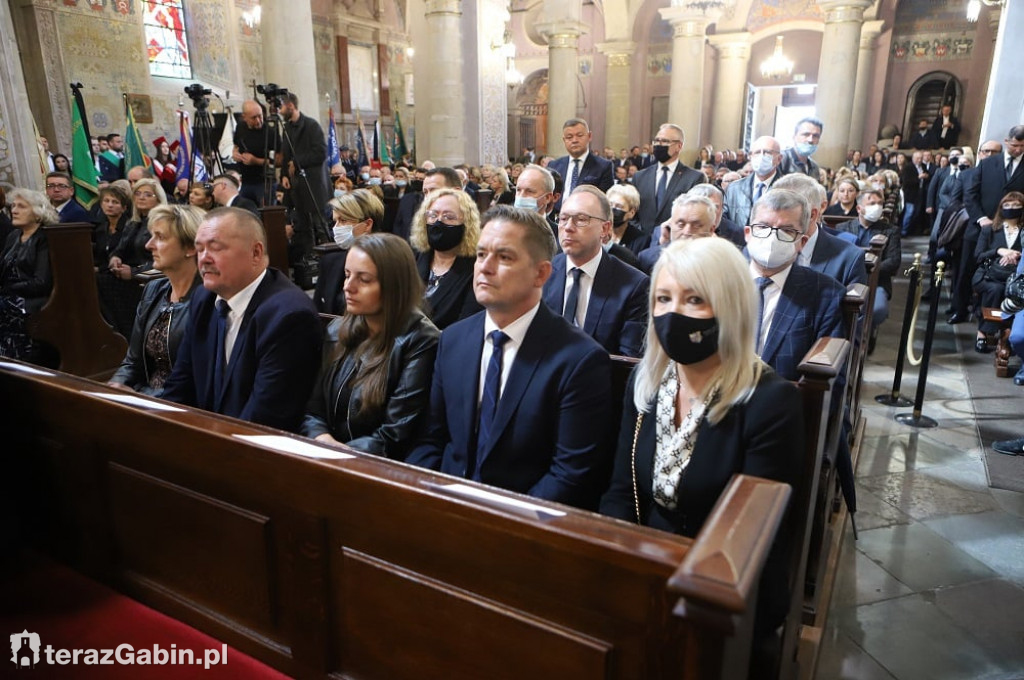 Tłumy żegnały Starostę Płockiego.