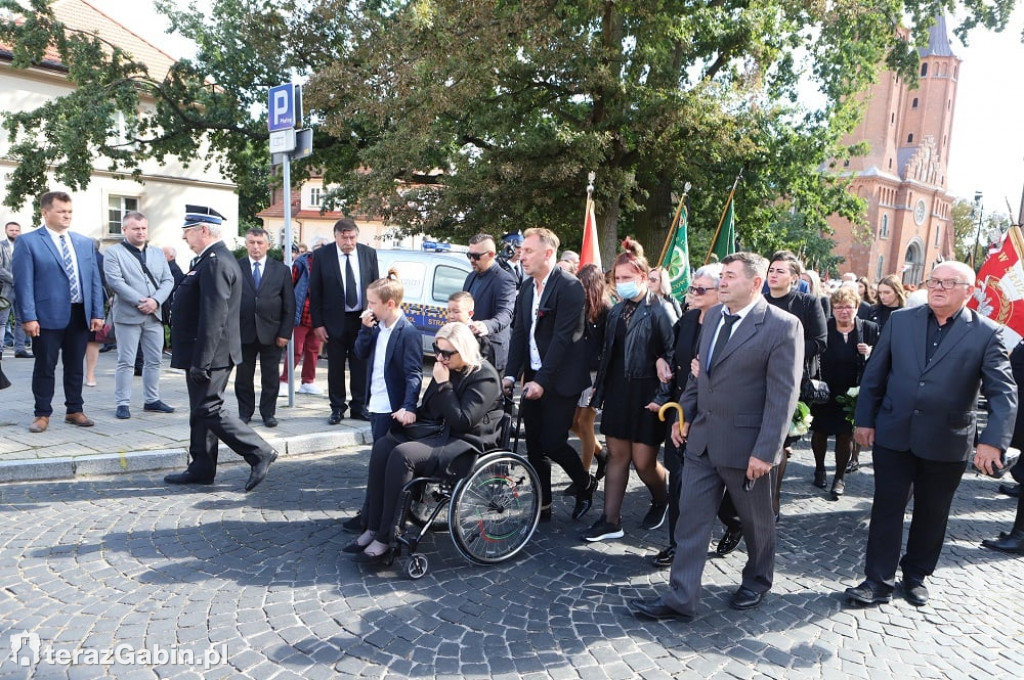 Tłumy żegnały Starostę Płockiego.