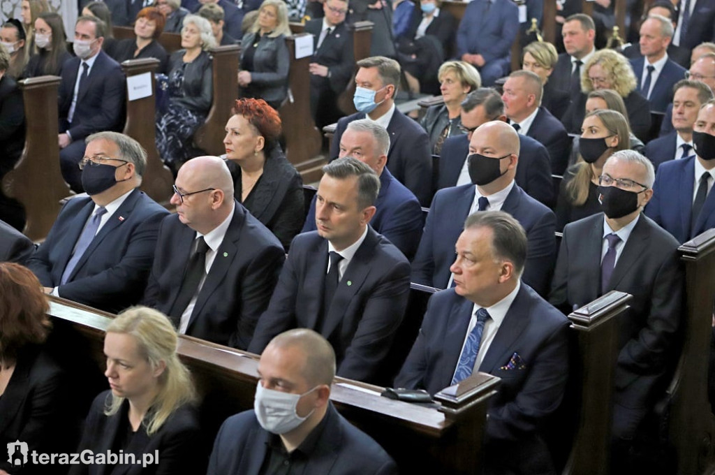 Tłumy żegnały Starostę Płockiego.