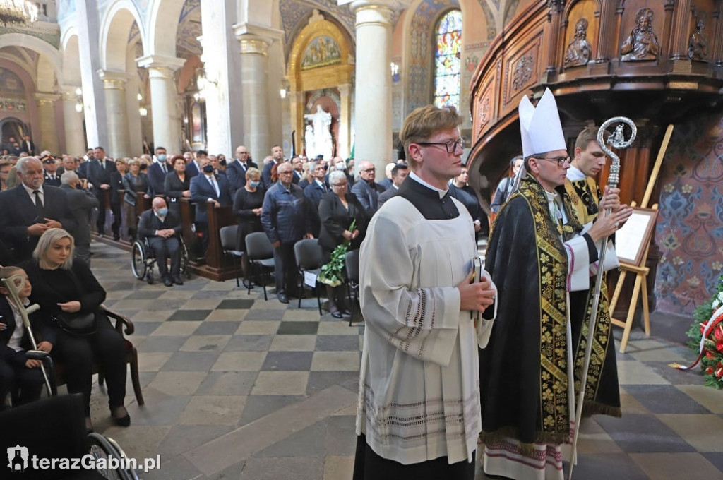 Tłumy żegnały Starostę Płockiego.
